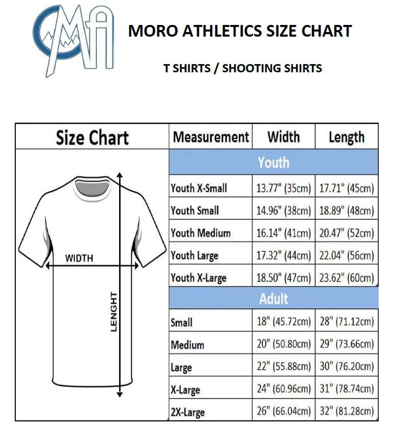 Sizing - Moro Athletics Sizing - Moro Athletics